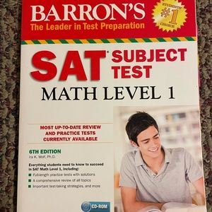 SAT Subject Test, Math Level 1, 6th Edition - Barron's